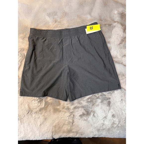 All‎ in Motion Athletic Shorts Zipper Pockets Activewear Gym Gray XL - Picture 1 of 16